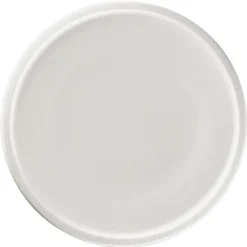 Assiette coupe plate rond blanc porcelaine vitrifiée Ø 23,8 cm stone Ease - RAK New