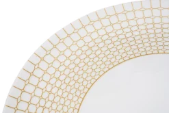 Assiette coupe plate rond blanc porcelaine Ø 32 cm  Couronne - DEGRENNE Outlet