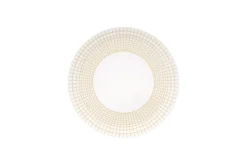 Assiette coupe plate rond blanc porcelaine Ø 32 cm  Couronne - DEGRENNE Outlet