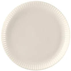 Assiette coupe plate rond blanc porcelaine bone china Ø 17,9 cm Spectra - RAK Outlet
