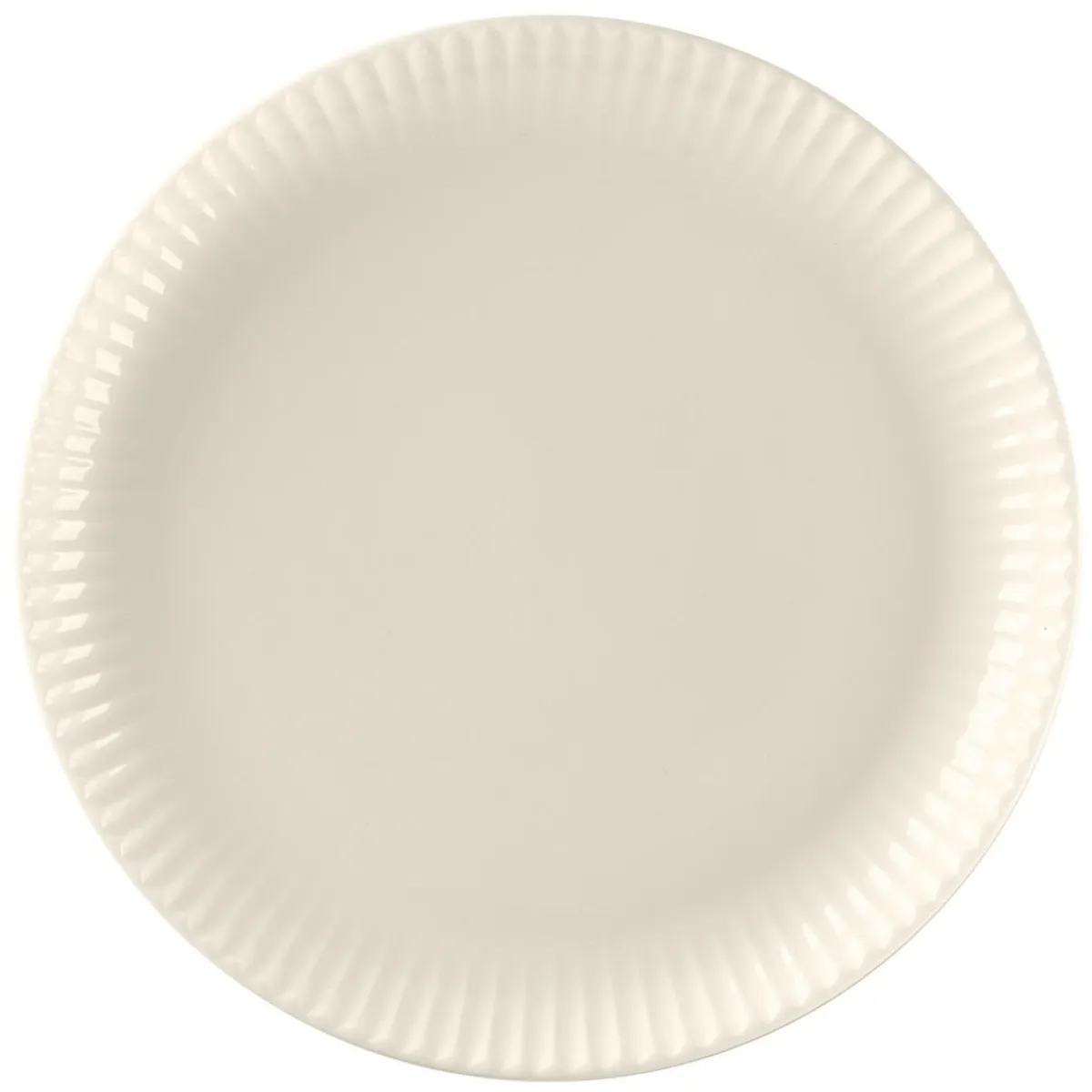 Assiette coupe plate rond blanc porcelaine bone china Ø 17,9 cm Spectra - RAK Outlet