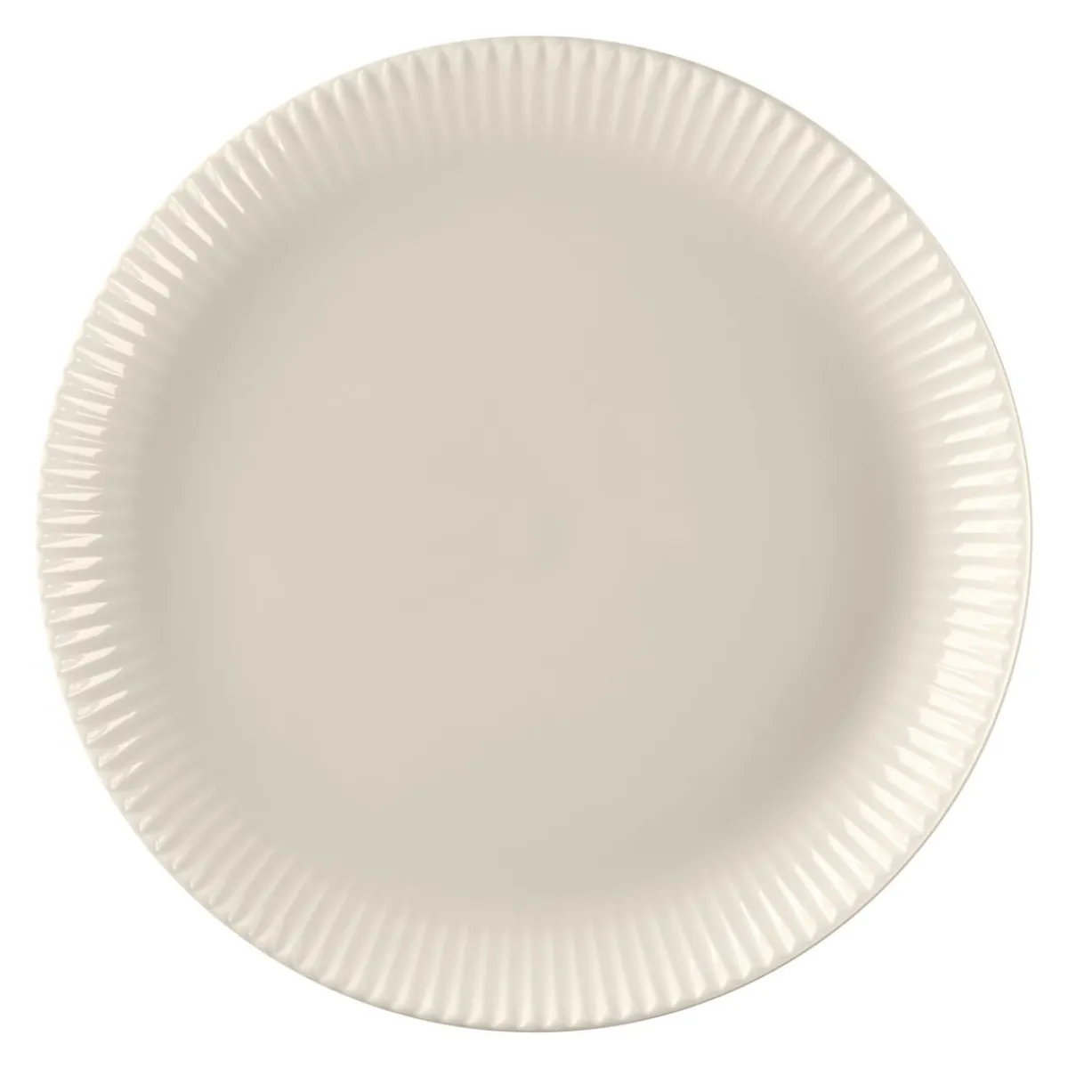Assiette coupe plate rond blanc porcelaine bone china Ø 28,6 cm Spectra - RAK Discount