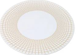 Assiette coupe plate rond blanc porcelaine Ø 29 cm Couronne - DEGRENNE Hot