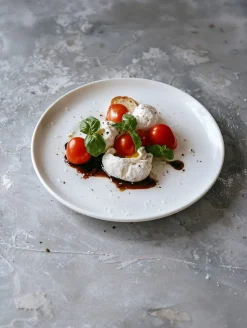 RAK Assiette coupe plate rond blanc porcelaine Ø 26,7 cm Orion