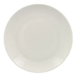 RAK Assiette coupe plate rond blanc porcelaine vitrifiée Ø 30,7 cm Vintage Hot