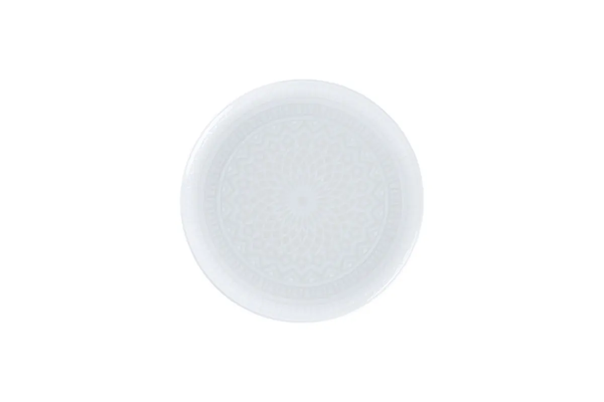 RAK Assiette coupe plate rond blanc porcelaine Ø 29 cm Céleste Sale