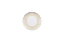 Assiette coupe plate rond blanc porcelaine Ø 26 cm  Couronne - DEGRENNE