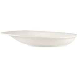 Assiette coupe plate rond blanc porcelaine bone china 14,3x12,4 cm Pose - RAK Clearance