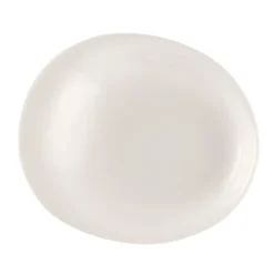 Assiette coupe plate rond blanc porcelaine bone china 14,3x12,4 cm Pose - RAK Clearance