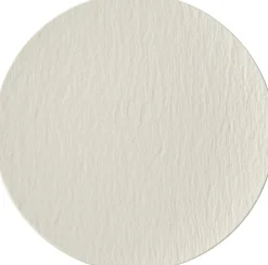 VILLEROY & BOCH Assiette coupe plate rond blanc porcelaine Ø 29 cm The Rock Outlet