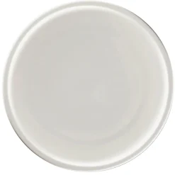 RAK Assiette coupe plate rond blanc porcelaine vitrifiée Ø 31,7 cm stone Ease