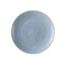 DUDSON Assiette coupe plate rond bleu grès émaillé Ø 27,3 cm Evo Azure Hot