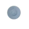 DUDSON Assiette coupe plate rond bleu grès émaillé Ø 16,2 cm Evo Azure Outlet