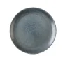 Assiette coupe plate rond bleu porcelaine vitrifiée Ø 26 cm Astro - CHURCHILL Discount