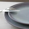 ACCOLADE Assiette coupe plate rond bleu porcelaine Ø 27 cm Azure Sale