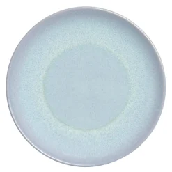 ACCOLADE Assiette coupe plate rond bleu porcelaine Ø 27 cm Azure Sale