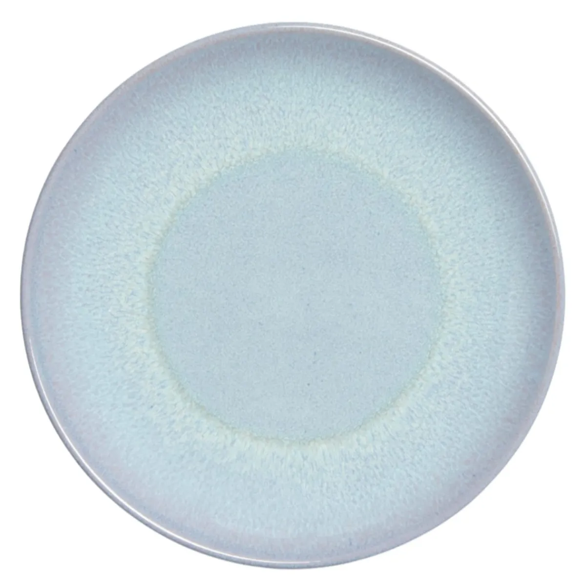 ACCOLADE Assiette coupe plate rond bleu porcelaine Ø 27 cm Azure Sale