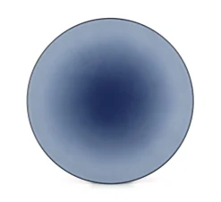 REVOL Assiette coupe plate rond bleu porcelaine culinaire Ø 31,5 cm Equinoxe New