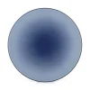 REVOL Assiette coupe plate rond bleu porcelaine culinaire Ø 26 cm Equinoxe Outlet