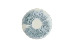 Assiette coupe plate rond Blue porcelaine vitrifiée Ø 21,7 cm Lyra - CHURCHILL Hot