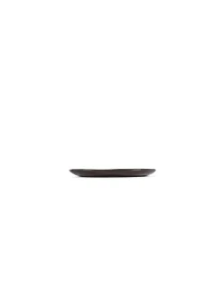 Assiette coupe plate rond ébène grès émaillé Ø 14,5 cm La Mère - SERAX Best
