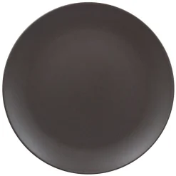 RAK Assiette coupe plate rond brun porcelaine vitrifiée Ø 30,7 cm Genesis Online