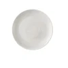 Assiette coupe plate rond Canvas grey porcelaine vitrifiée Ø 26 cm Stonecast Canvas - CHURCHILL Outlet