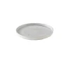 Assiette coupe plate rond Canvas grey porcelaine vitrifiée Ø 21 cm Stonecast Canvas - CHURCHILL Outlet