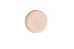 CHURCHILL Assiette coupe plate rond Canvas Coral porcelaine vitrifiée Ø 16 cm Stonecast Canvas