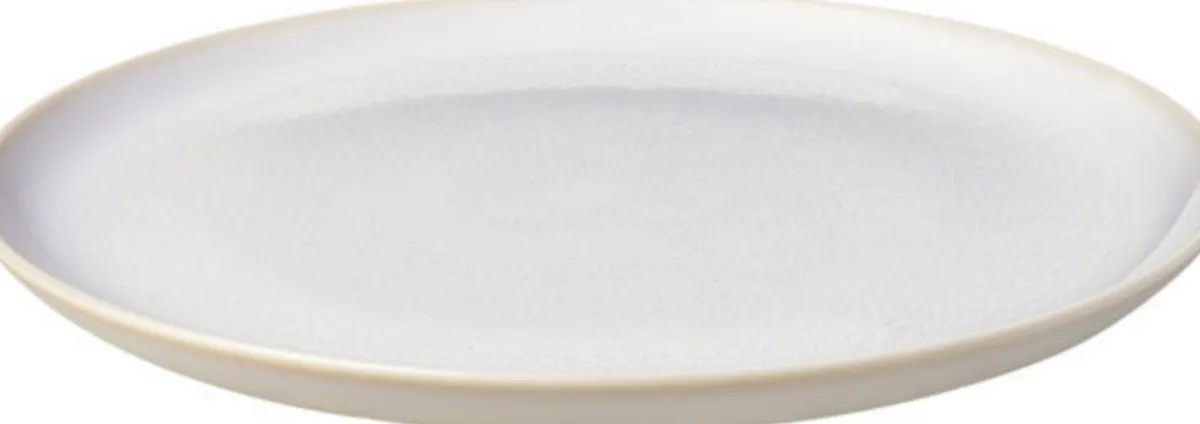 Assiette coupe plate rond Cotton porcelaine Ø 26 cm Crafted - VILLEROY & BOCH