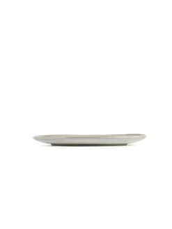SERAX Assiette coupe plate rond écru grès émaillé Ø 25 cm La Mère Discount