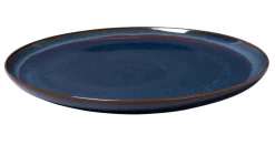 Assiette coupe plate rond denim bleu porcelaine Ø 26 cm Crafted - VILLEROY & BOCH New