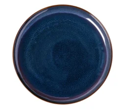 Assiette coupe plate rond denim bleu porcelaine Ø 21 cm Crafted - VILLEROY & BOCH Best