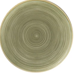 Assiette coupe plate rond Emerald porcelaine vitrifiée Ø 29,3 cm stone Spot - RAK Discount