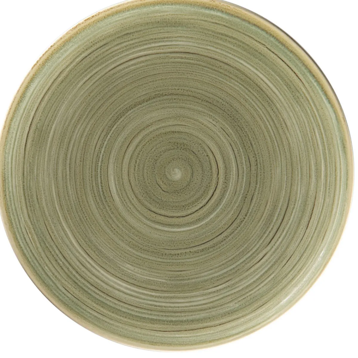 Assiette coupe plate rond Emerald porcelaine vitrifiée Ø 29,3 cm stone Spot - RAK Discount