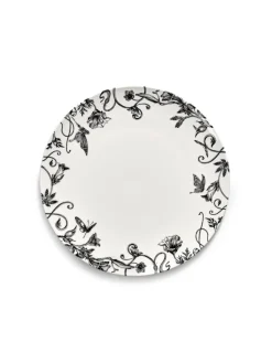 Assiette coupe plate rond FLORAL FANTASY porcelaine Ø 21 cm Unity - SERAX Online