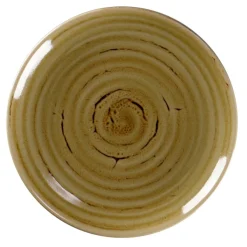 RAK Assiette coupe plate rond Garnet porcelaine vitrifiée Ø 15 cm stone Spot New