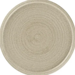 RAK Assiette coupe plate rond Grey porcelaine vitrifiée Ø 23,8 cm Selva Clearance