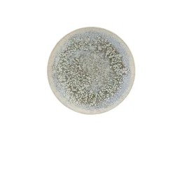 Assiette coupe plate rond gris grès émaillé Ø 21 cm Tropic - ACCOLADE Outlet