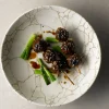 Assiette coupe plate rond gris porcelaine vitrifiée Ø 21,7 cm Kintsugi Agate Grey - CHURCHILL Hot