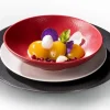 Assiette coupe plate rond gris grès émaillé Ø 29 cm Stone - MEDARD DE NOBLAT Online