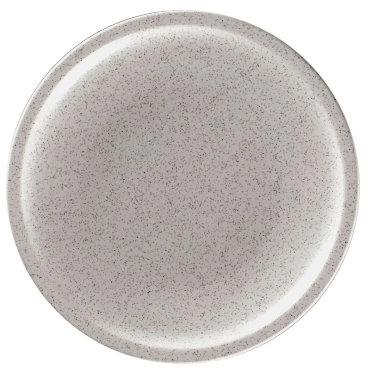 Assiette coupe plate rond gris porcelaine vitrifiée Ø 16,2 cm stone Ease - RAK Outlet