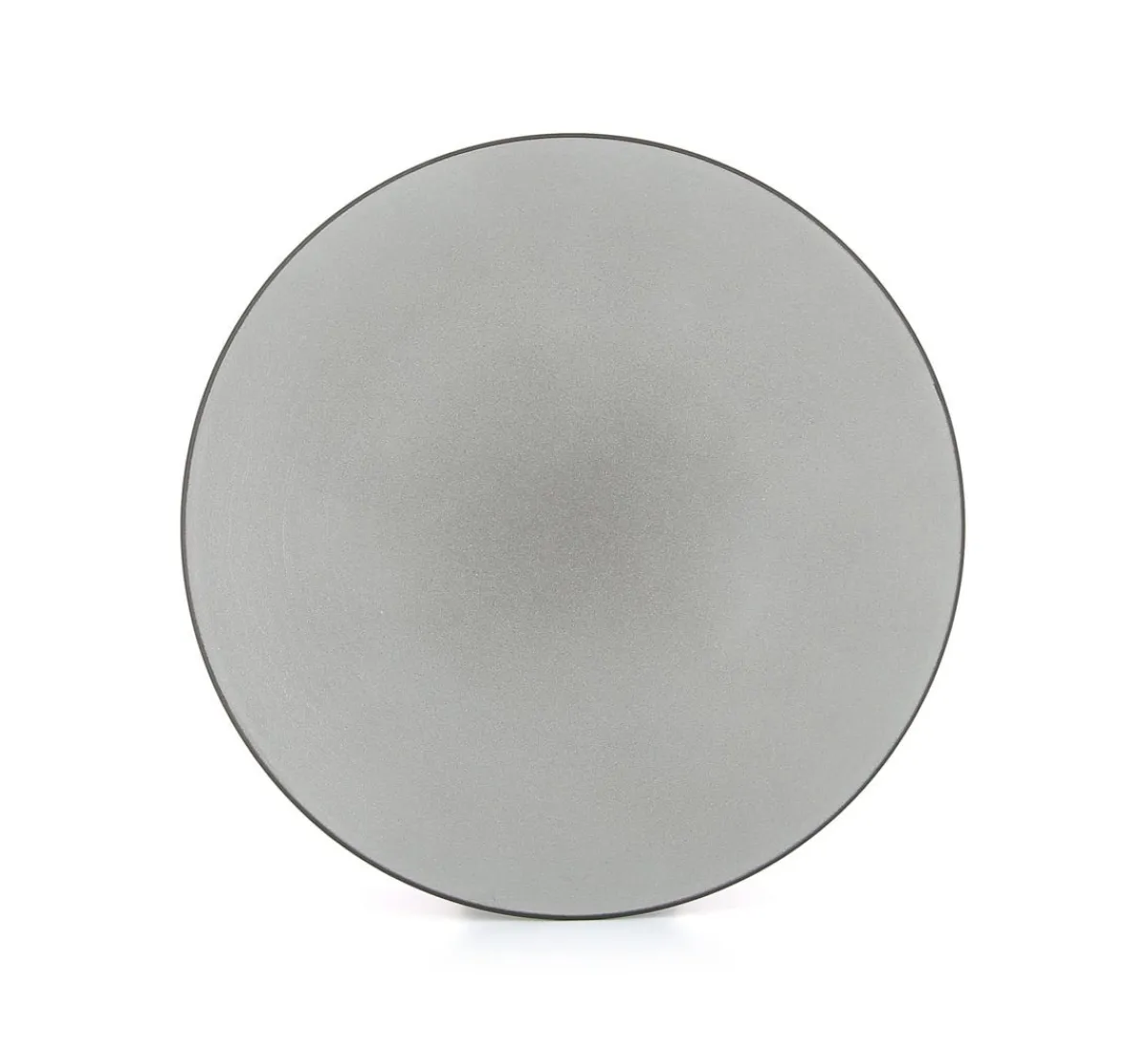 Assiette coupe plate rond gris porcelaine culinaire Ø 28 cm Equinoxe - REVOL Online