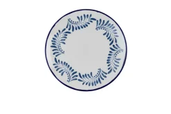 Assiette coupe plate rond Ink porcelaine vitrifiée Ø 29 cm Harvest Mediterranean - DUDSON Outlet