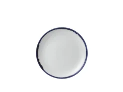 DUDSON Assiette coupe plate rond Ink porcelaine vitrifiée Ø 21,7 cm Harvest Outlet