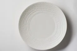 Assiette coupe plate rond ivoire porcelaine culinaire Ø 31 cm Arborescence - REVOL New