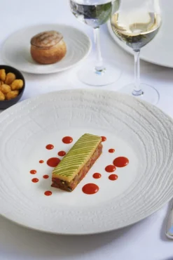 REVOL Assiette coupe plate rond ivoire porcelaine culinaire Ø 21,5 cm Arborescence Best