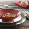 MEDARD DE NOBLAT Assiette coupe plate rond ivoire grès émaillé Ø 29 cm Stone Clearance