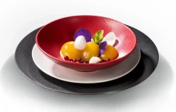 MEDARD DE NOBLAT Assiette coupe plate rond ivoire grès émaillé Ø 29 cm Stone Clearance