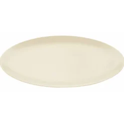 DEGRENNE Assiette coupe plate rond kaolin grès émaillé Ø 28 cm Modulo Nature New